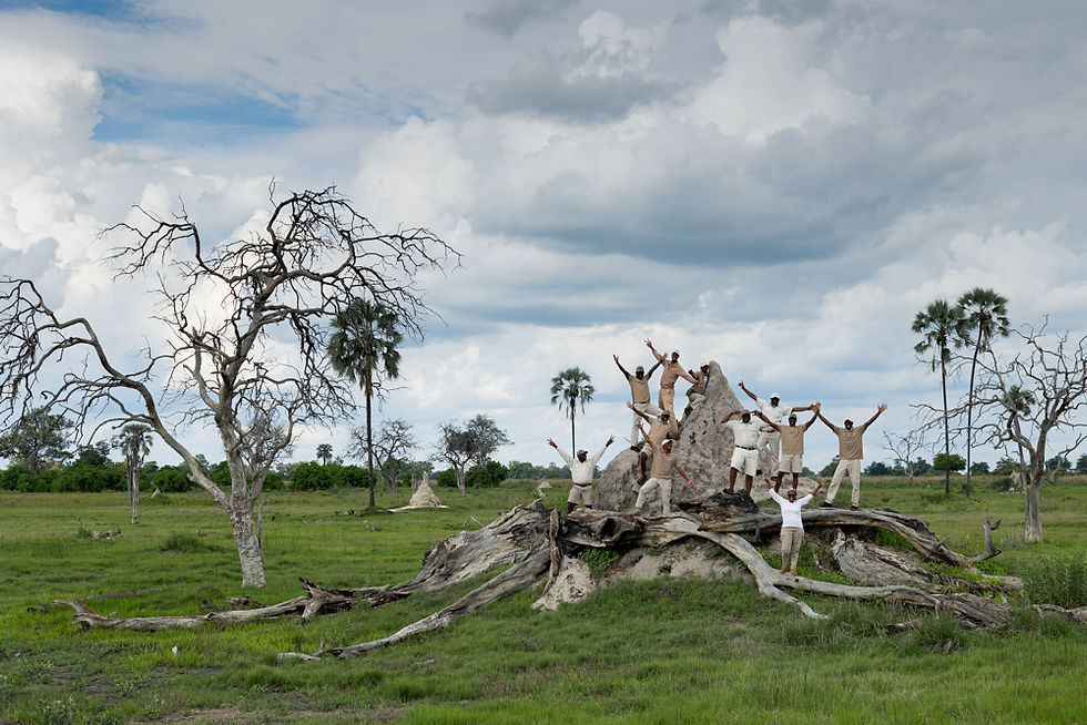 Xigera Field Guides and Adam Bannister in Botswana
