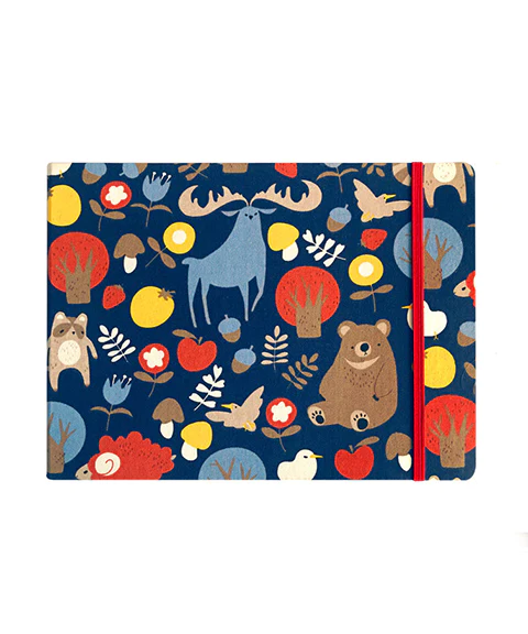 300 GSM Big Size Forest Story Watercolor Sketchbook