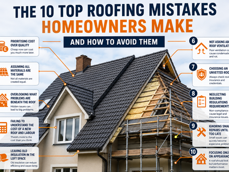 The 10 Top Roofing Mistakes Homeowners Make — And How to Avoid Them