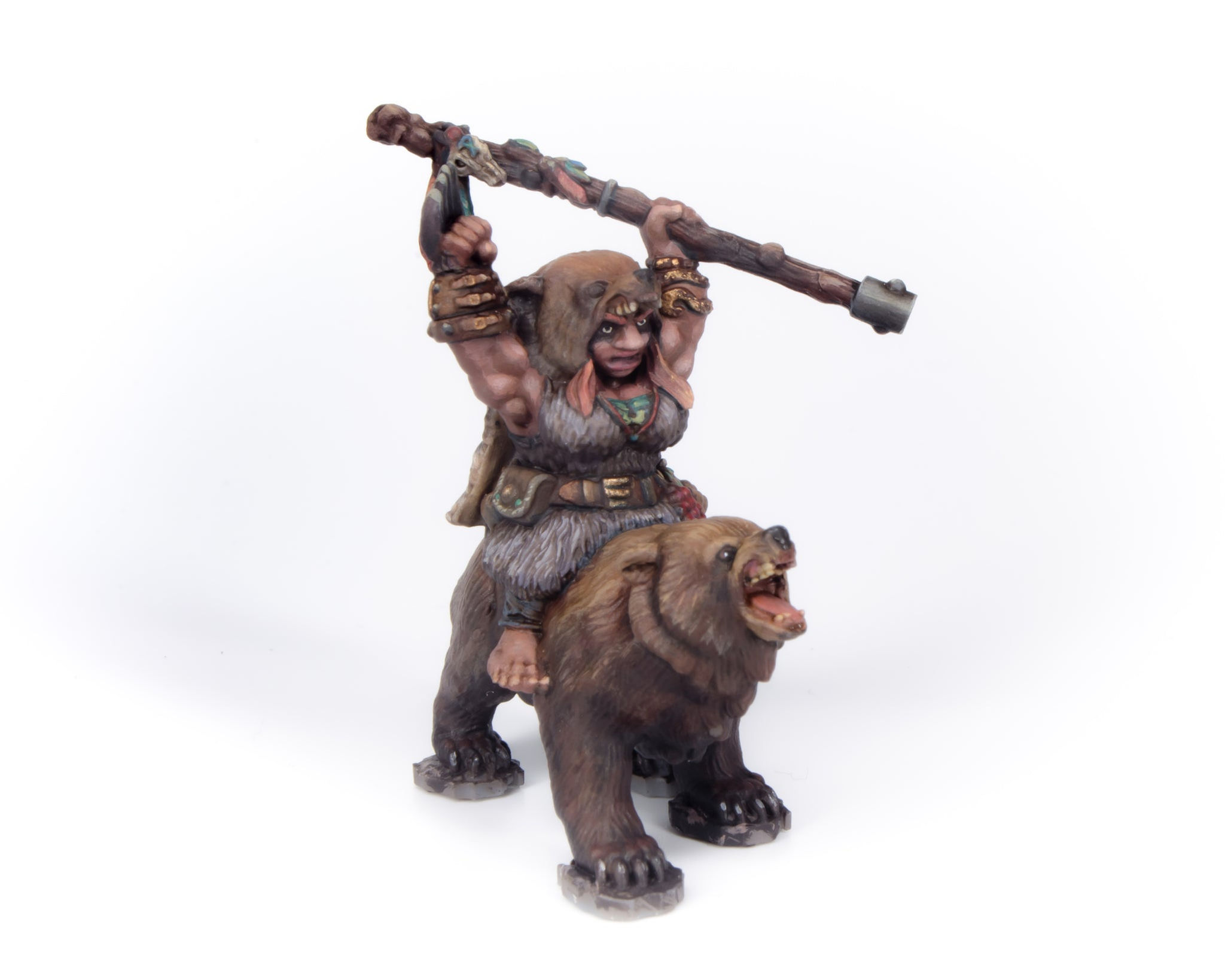 Shaman Dwarven Bear Rider