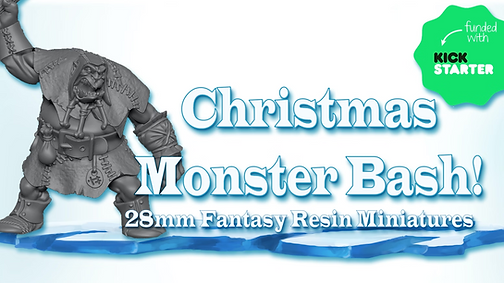 Christmas Monster Bash Tomb Guardians Kickstarter Campaign