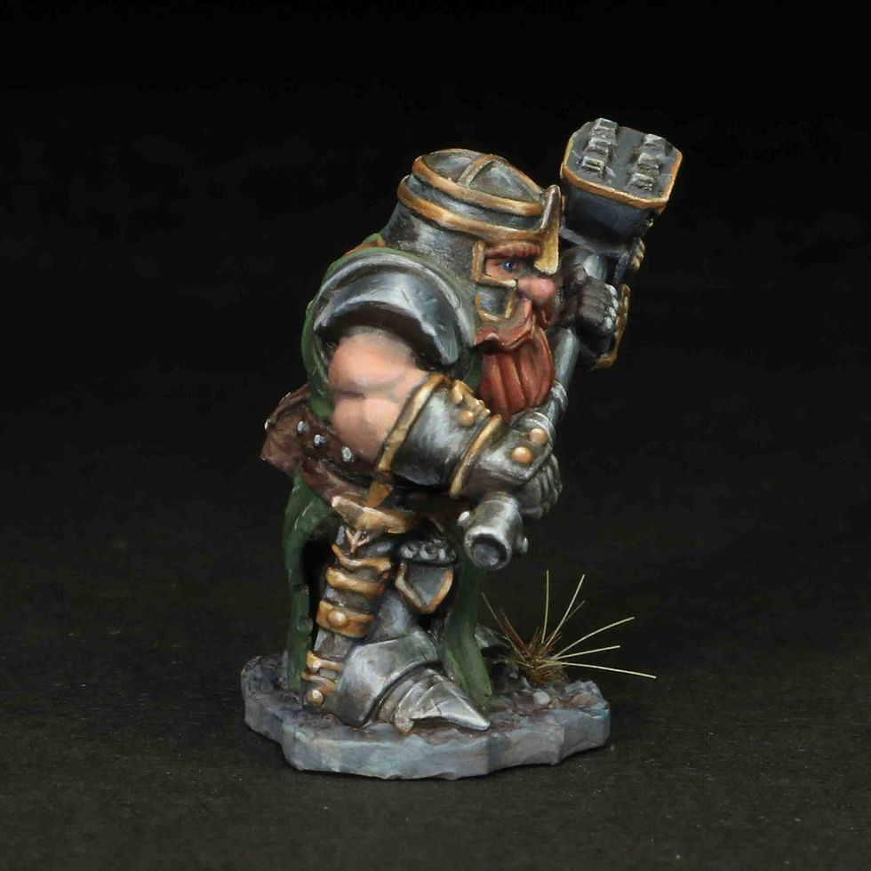 Thumbnail: Dwarven Paladin - Davarin Primstone (Resin)