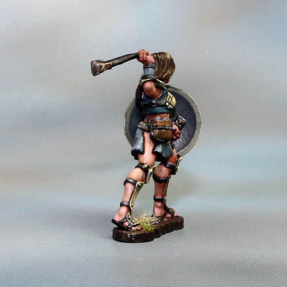 Thumbnail: Female Amazon Slinger (Resin)