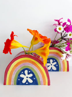 Rainbow Vases