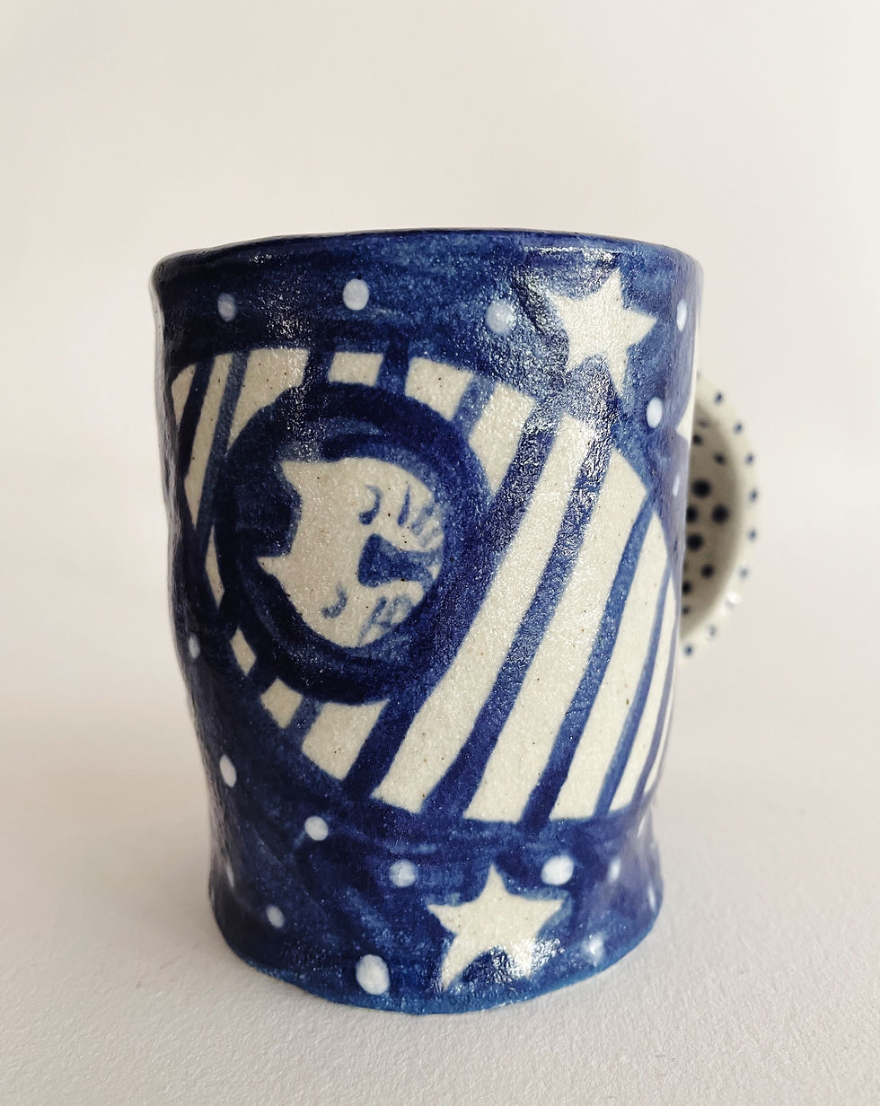 Thumbnail: Space Kitty Ceramic Mug