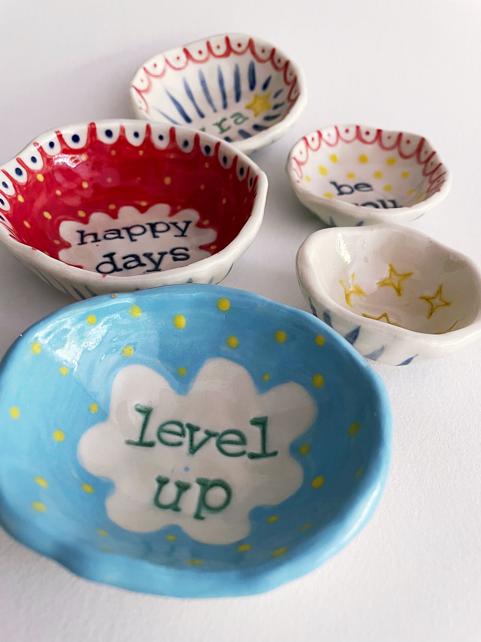 Thumbnail: Small Ceramic Bowl/Trinket Dish