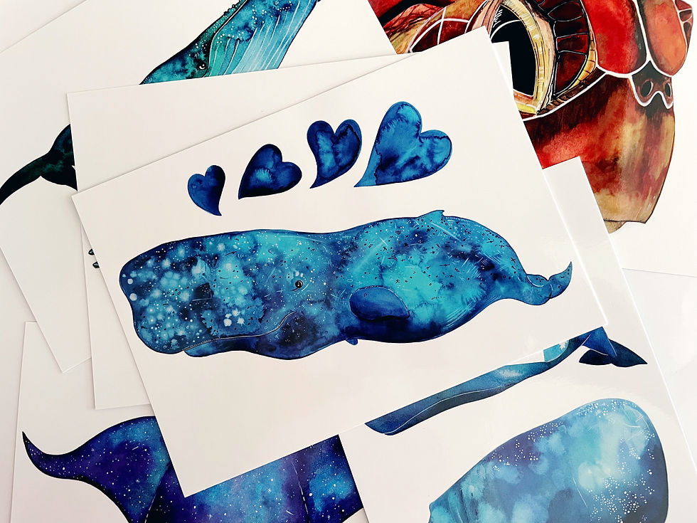 Thumbnail: Ocean Critters Postcard Set