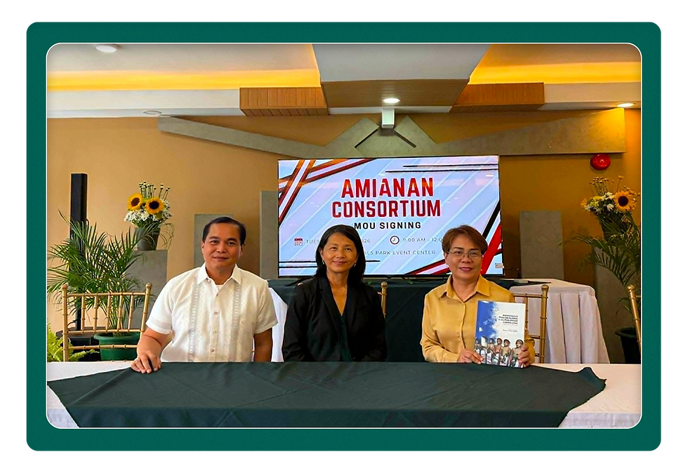 Dr. Edwin C. Cancino, Phd, MPH, RMT | Dr. Carol Lynn R. Macagba, MD, ABIHM | Marites C. Pagdilao, RN, MAN, MPA