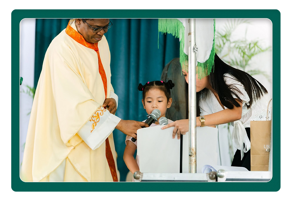 Stands as a reminder for graduates to continue pursuing their dreams with faith, courage, and purpose
