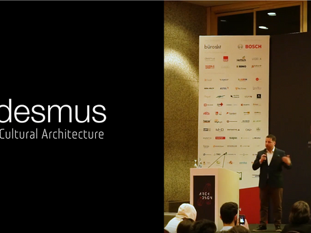 George Andreou ile "Kültürel Mimarlık" Arch + Dsgn Summit 2018
