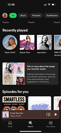 Home Screen - Version 1