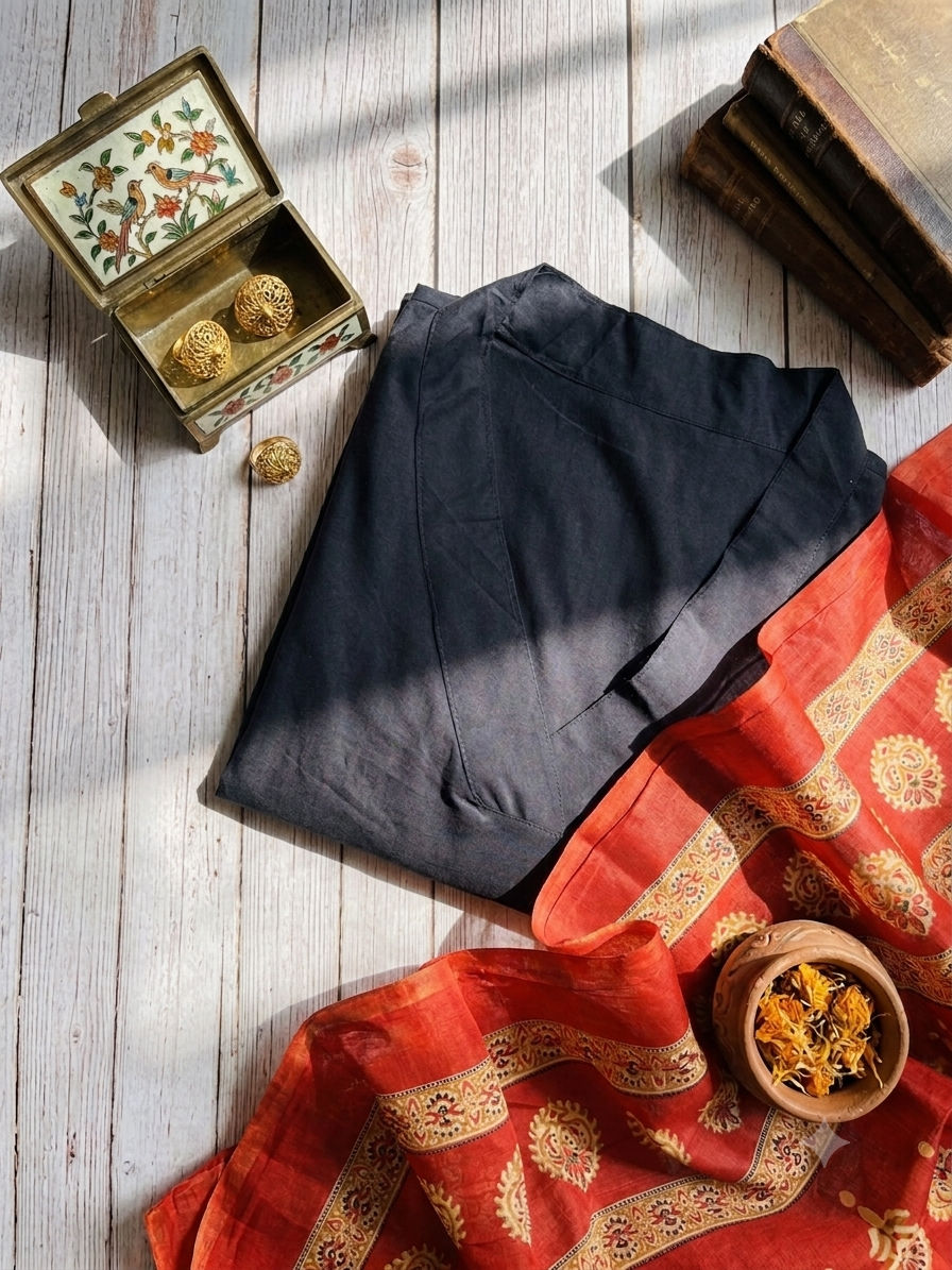 Saadgi - black salwar set