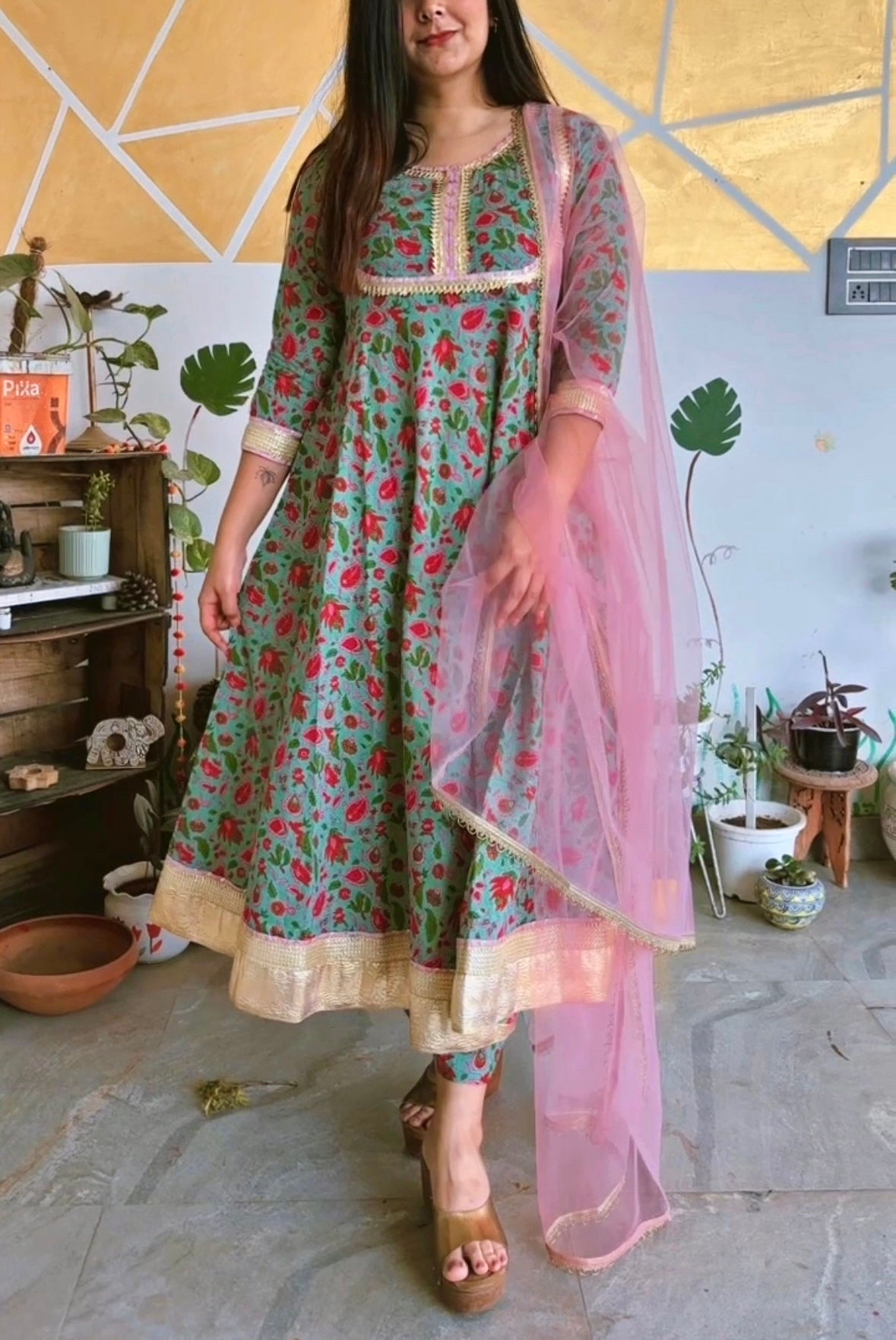 KariGari - pastel green set