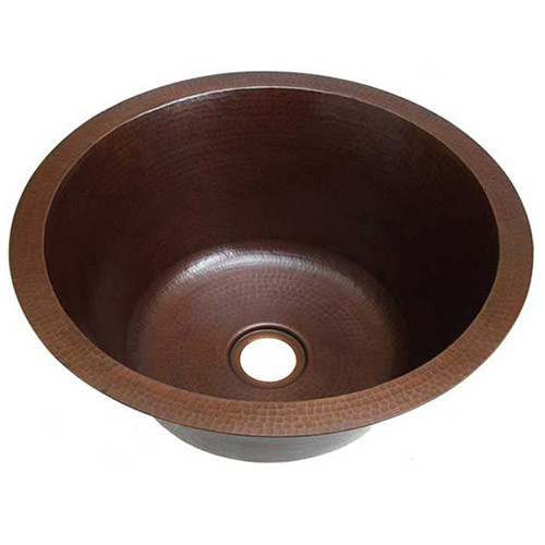 Hammered Round Bar Prep Copper Sinks direct to you.