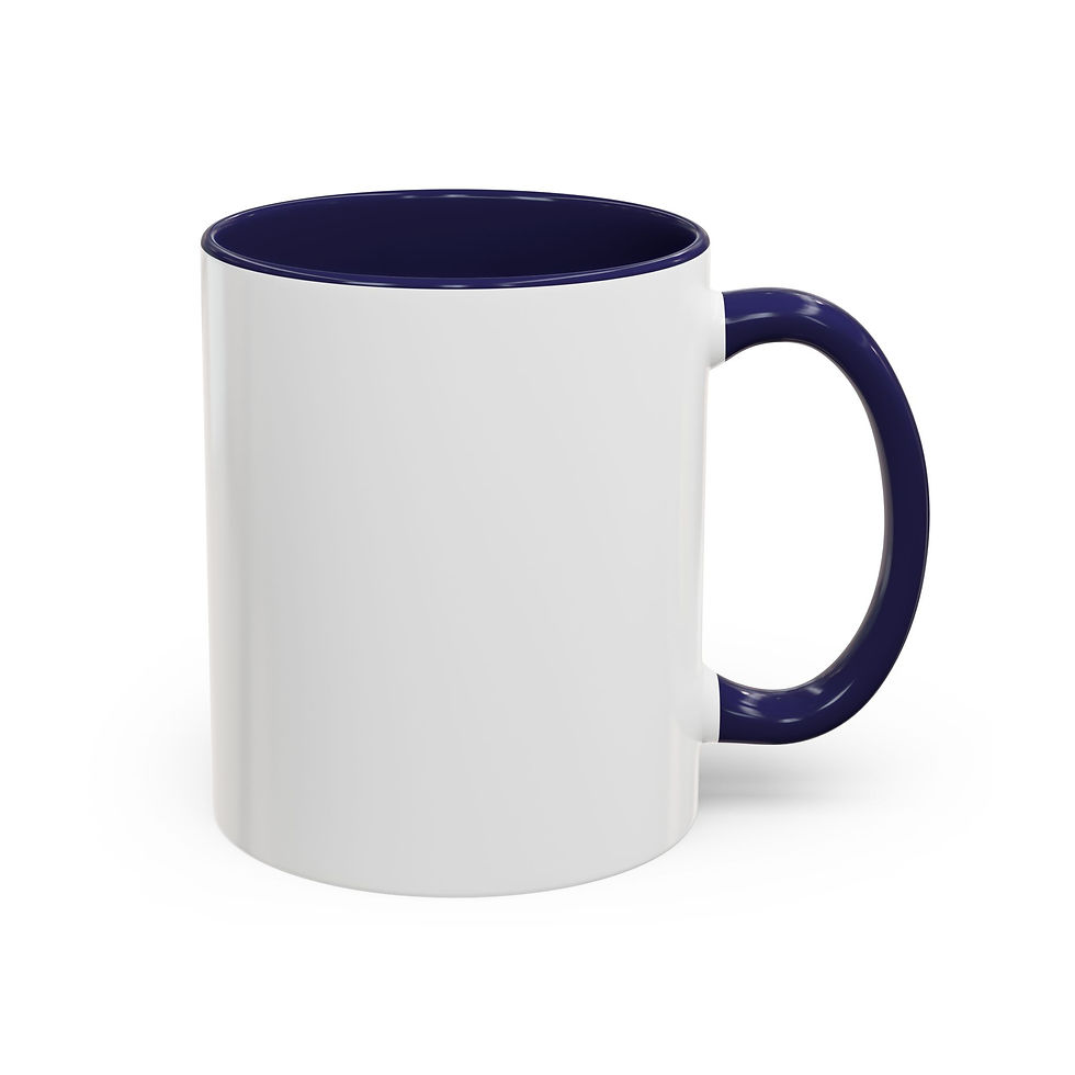Thumbnail: Floral 'But First Coffee' Accent Mug — 11/15oz Ceramic Coffee Cup
