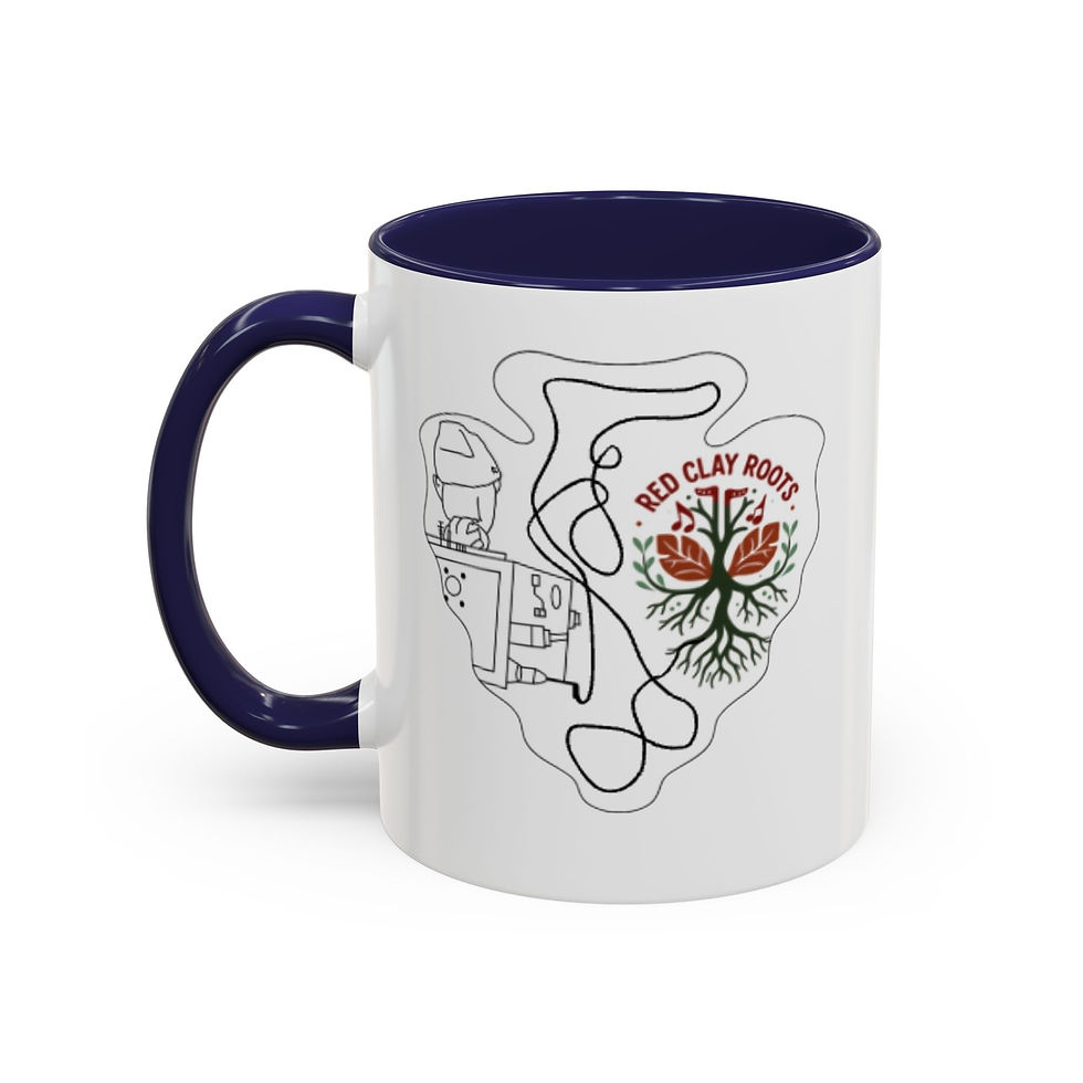 Thumbnail: Floral 'But First Coffee' Accent Mug — 11/15oz Ceramic Coffee Cup
