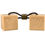 Thumbnail: Louis Vuitton Hair Tie Cubes Caramel Brown RARE