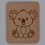 Miniaturbild: Holzbrettchen mit lustigen Tiermotiven