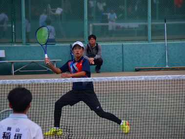 11月1日 男子ソフトテニス部県秋季大会