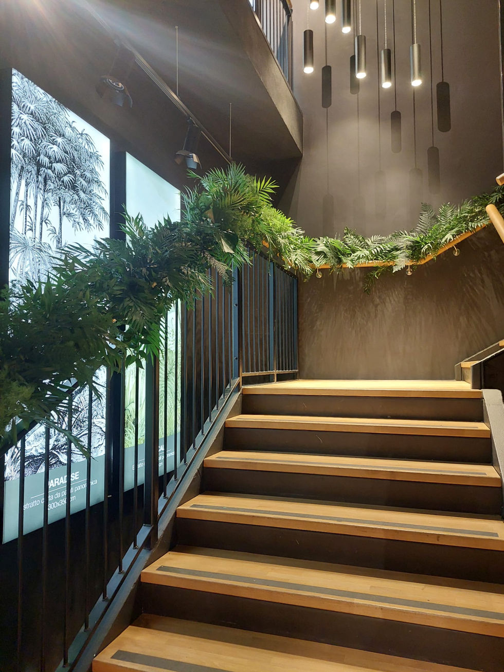 Flower Design Showroom Maisons du Monde Milano per evento stampa