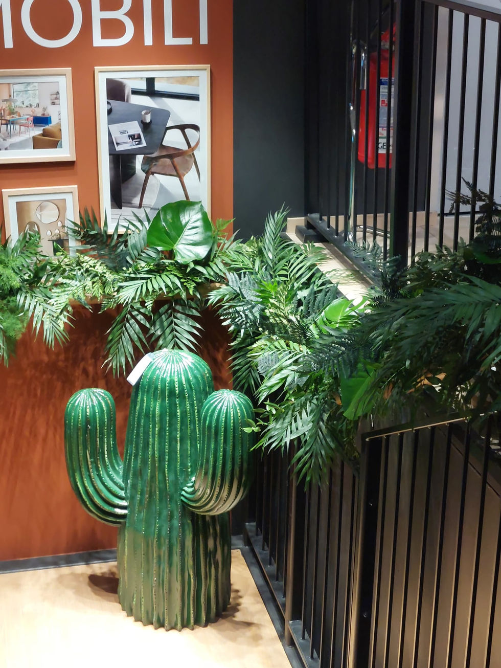 Flower Design Showroom Maisons du Monde Milano per evento stampa