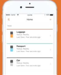 schritt 2: verbinden nutze die kostenlose app. es ist einfach deinen mu tag einzurichten. füge es zu deinem dashboard hinzu.