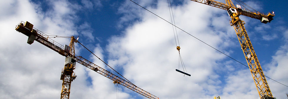 Construction Site Cranes