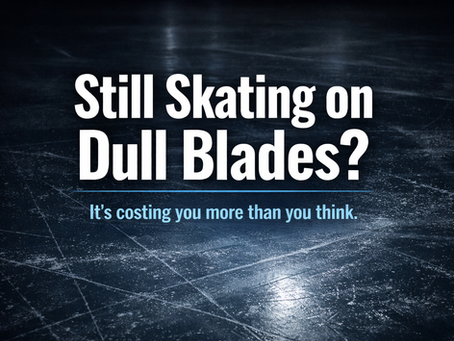 Why Dull Skate Blades Are Hurting Your Performance