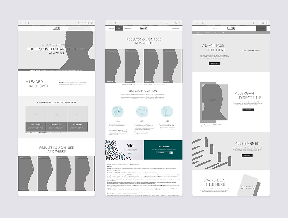 wireframe samples