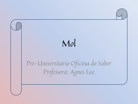 Aula 15 - Mol