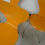 Thumbnail: 3 yellow chairs series 7 by Arne Jacobsen edited by Fritz Hansen, 1980s