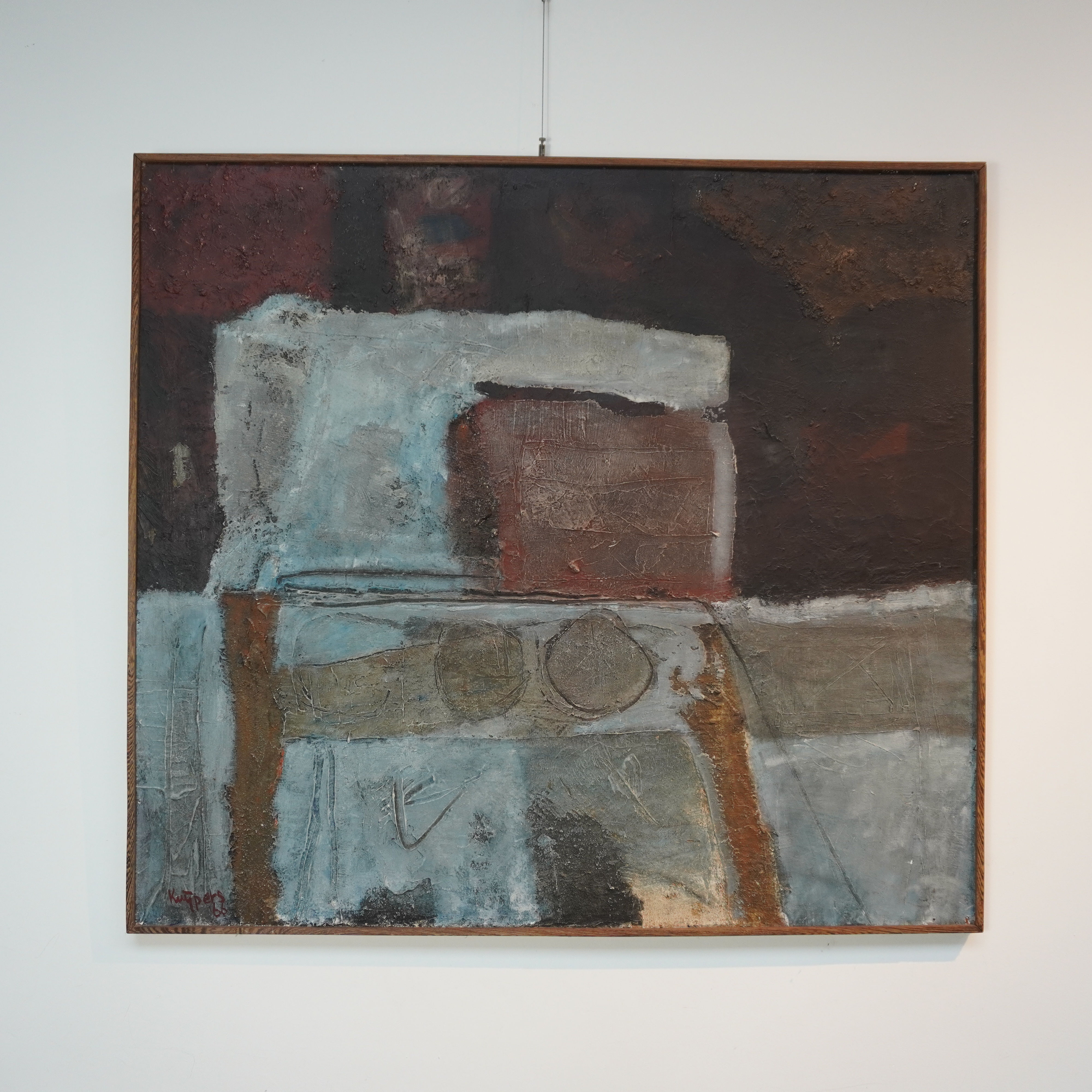 Abstract work by the Dutch artist Theo Kuijpers, 1966
