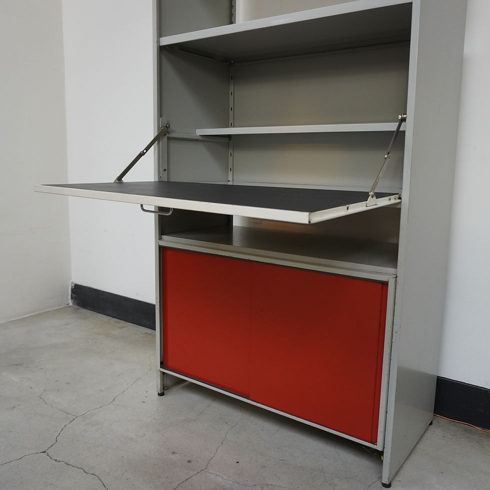 Thumbnail: Gispen 5600 modular cabinet by A.R. Cordemeyer, 1960's