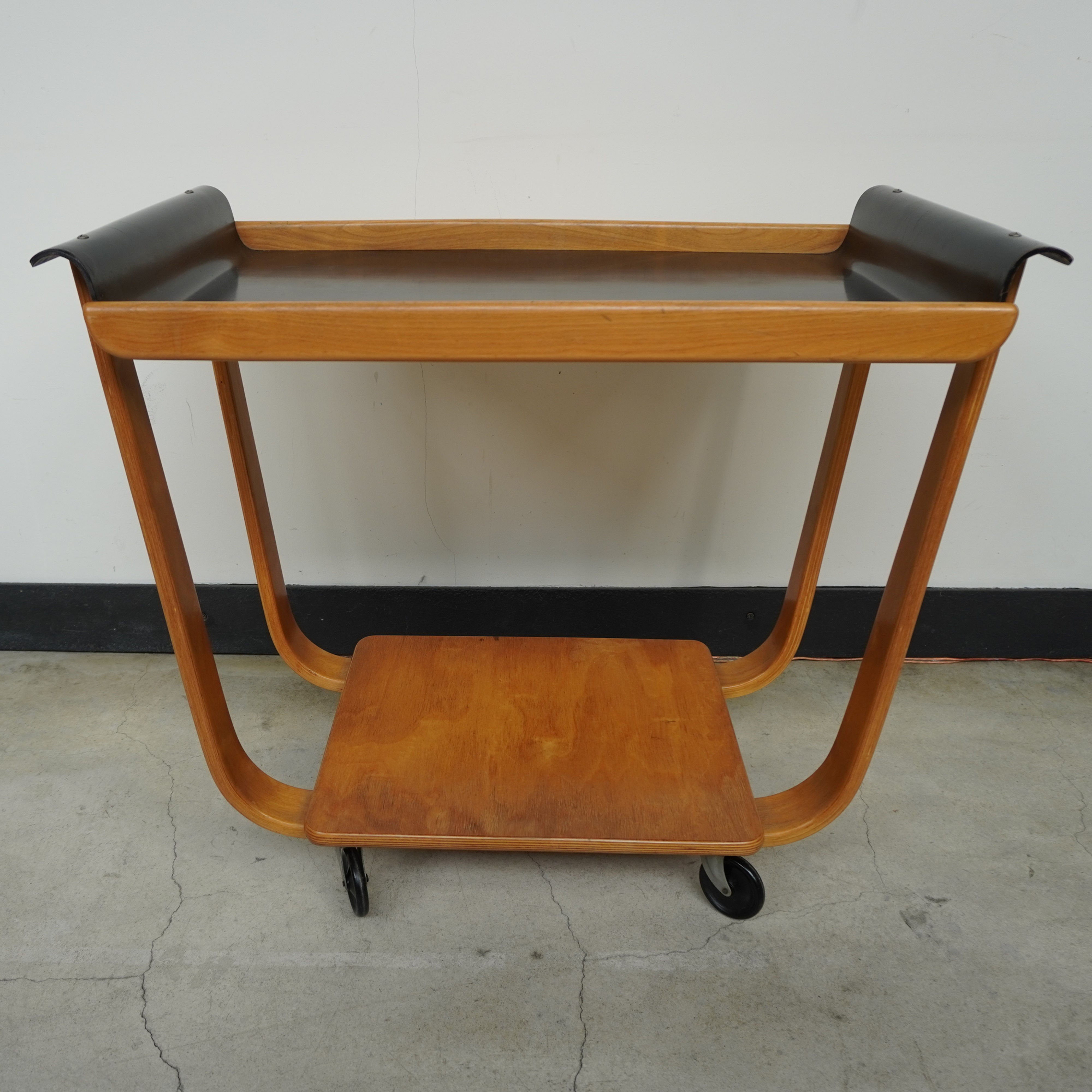 Serving trolley by Cees Braakman for Pastoe from the 50s