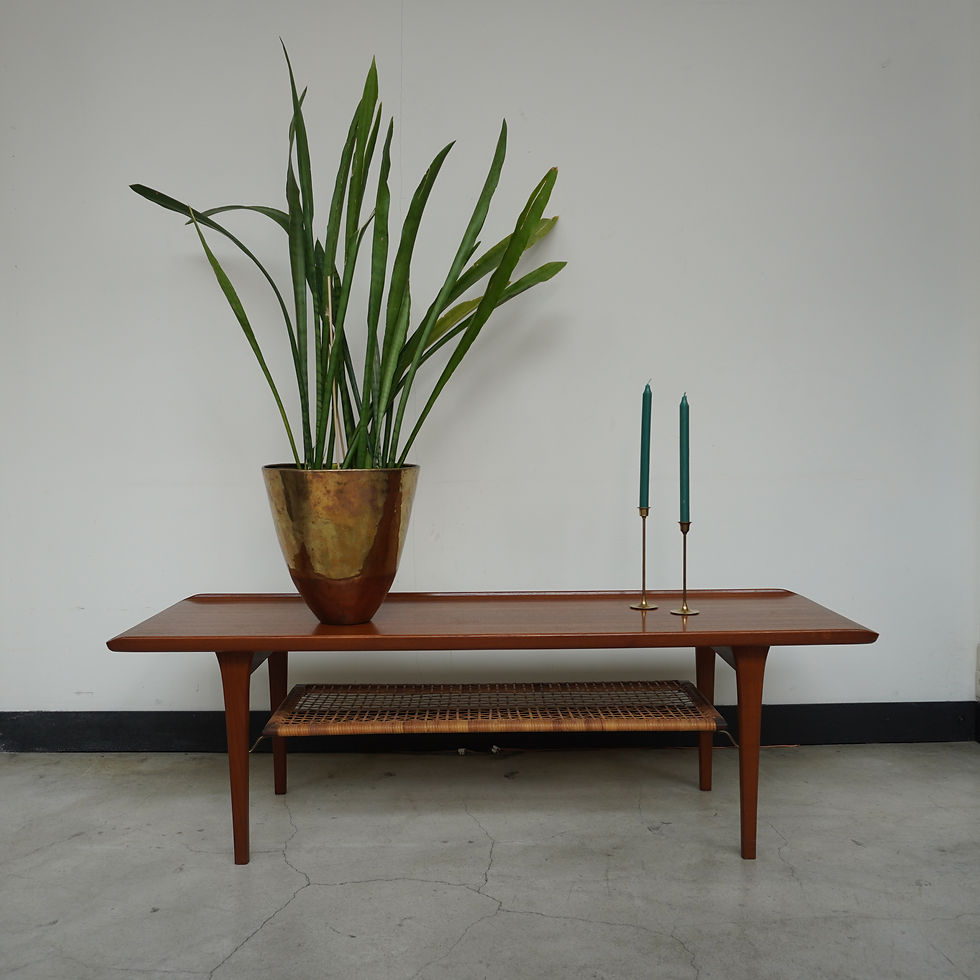 Thumbnail: Coffee table by Jorgen Aakjaer Jorgensen for Mobelintarsia ca 1956