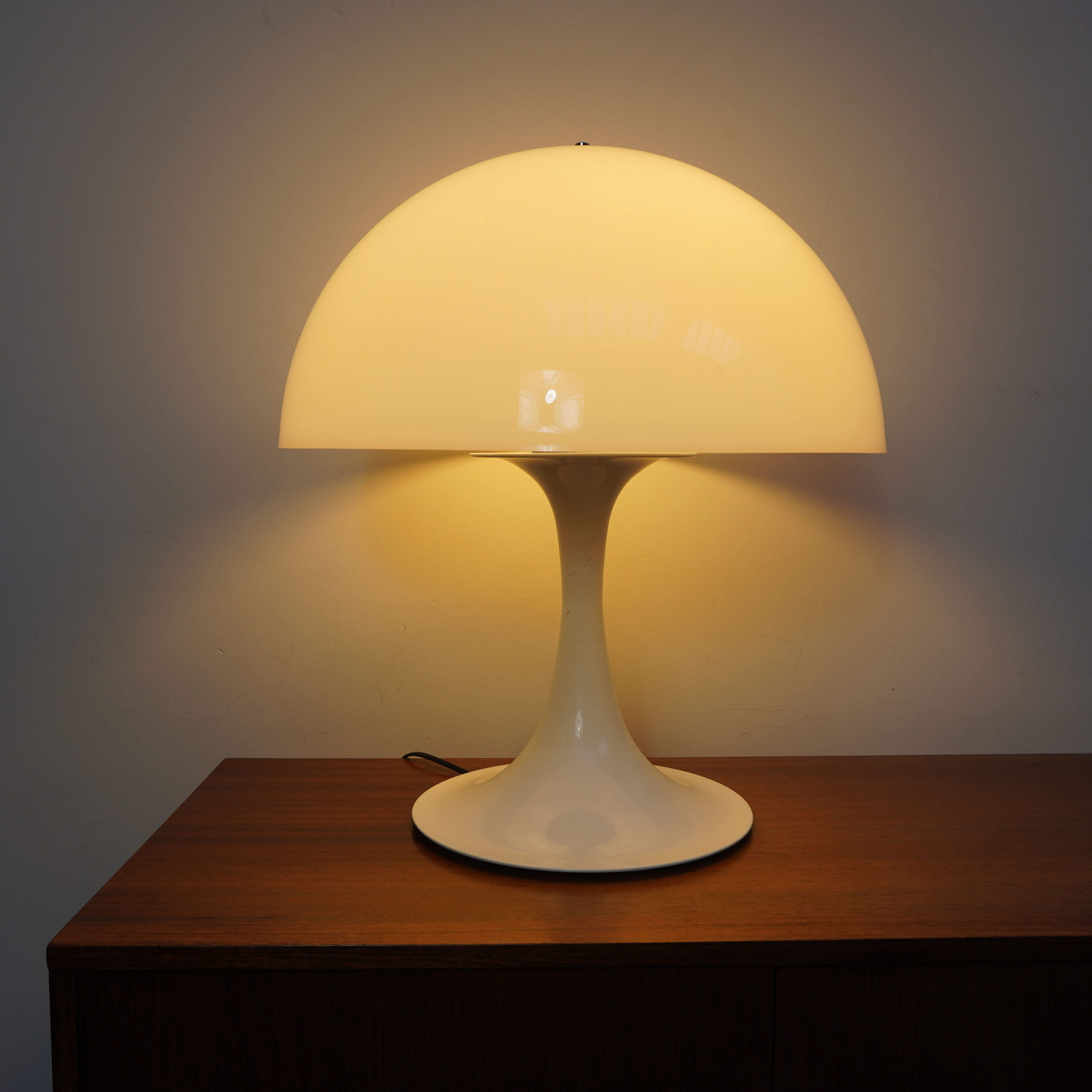 Raak Amsterdam Mushroom lamp (White), 1970s