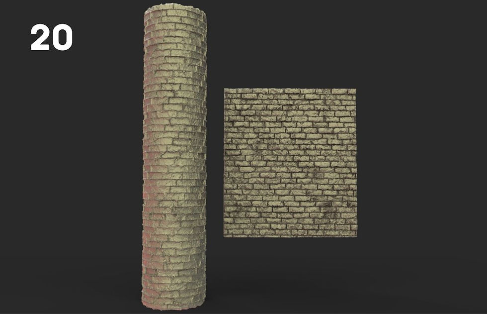 Thumbnail: Textured base rollers - Paving Stones and Brickwork