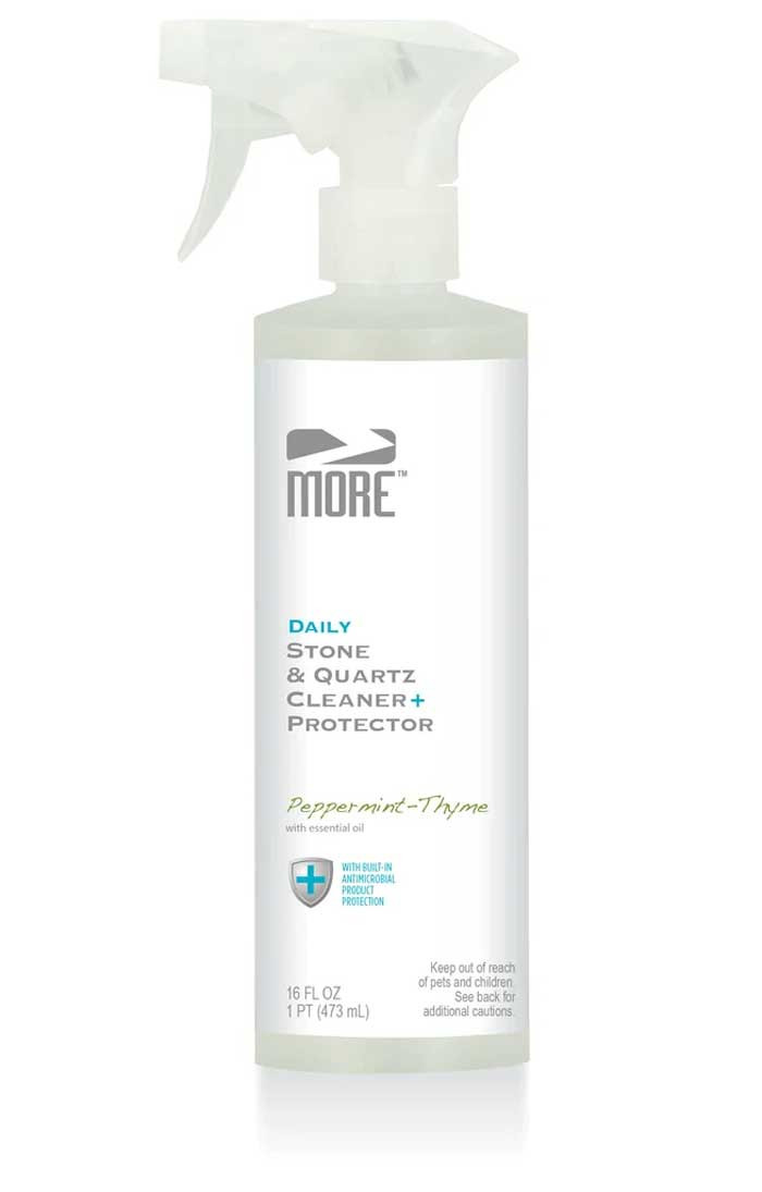 MORE® Stone & Quartz Cleaner - With Antimicrobial Protection