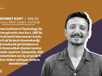 Dr. Kurt Named in Fortune Turkey's "40 Under 40" 2020