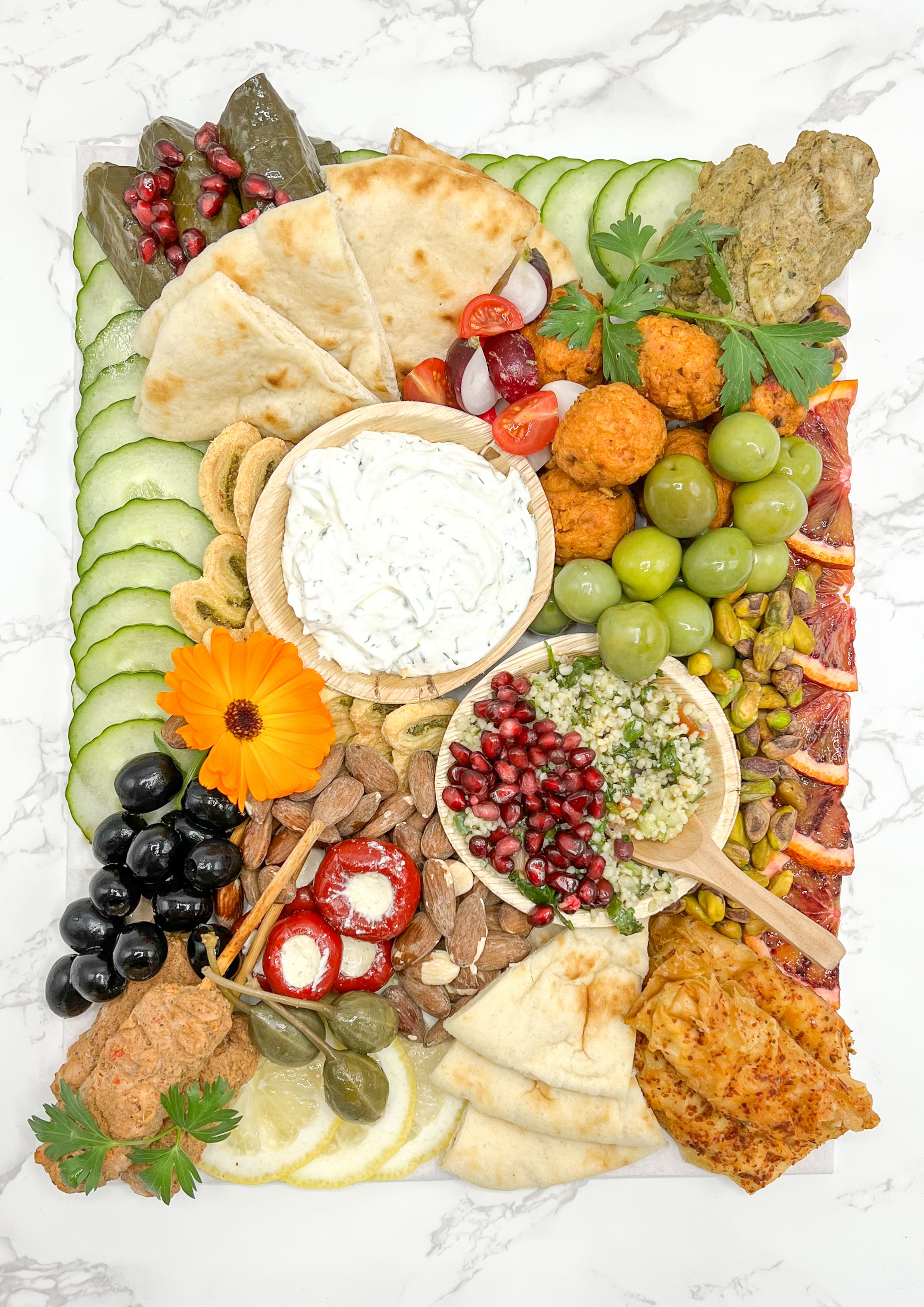 THE ARABIC MEZZE BOARD