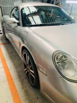 Porsche reno en cours