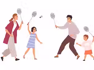 famille-enfants-jouant-au-badminton-ensemble-jeu-sport-raquettes-heureux-parents-enfants-a