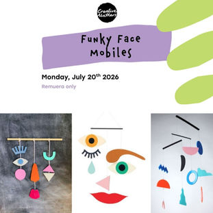 Funky Face Mobiles