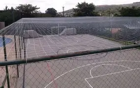 redes de proteção para campo de futsal