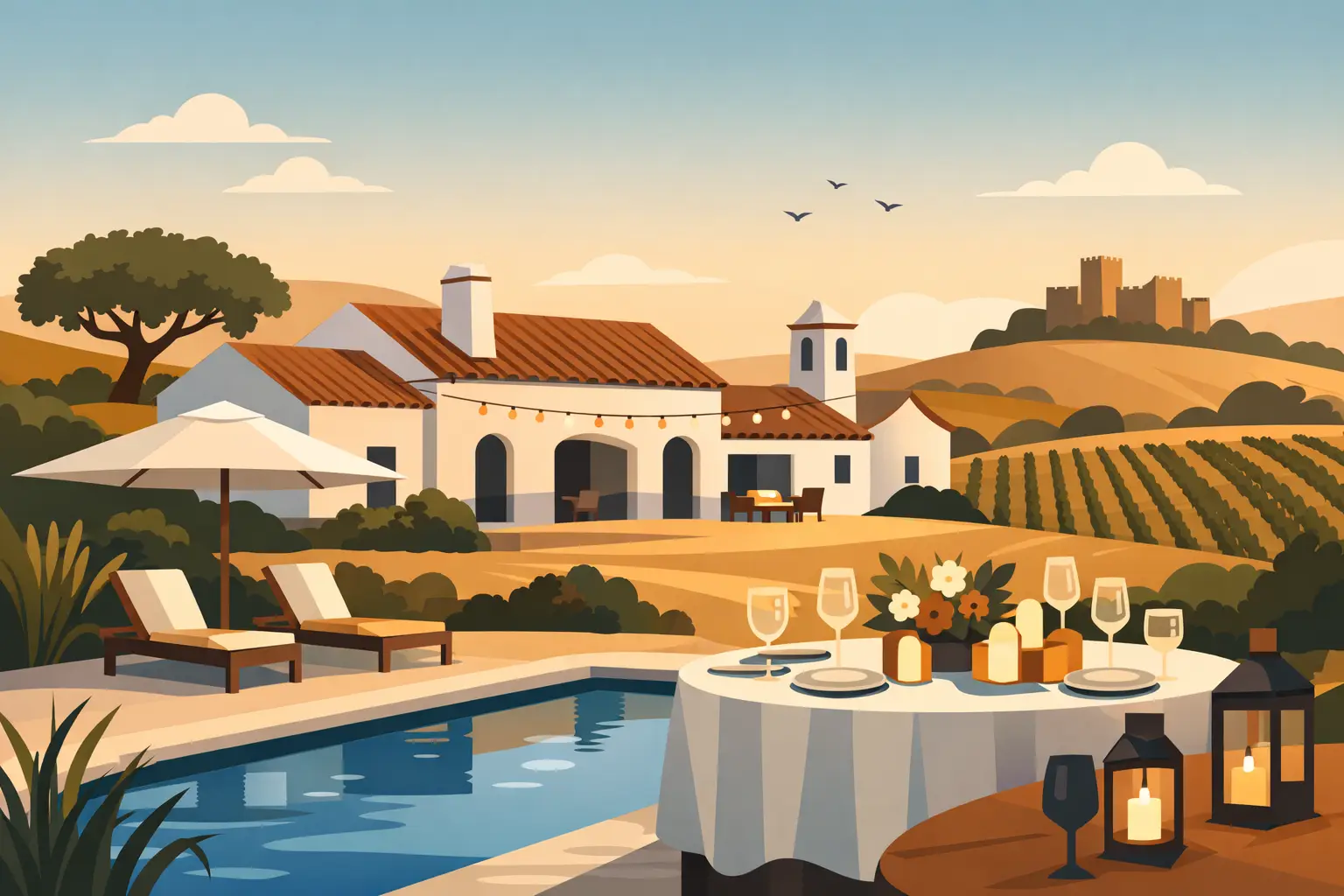 Alojamento para eventos Alentejo: o que procurar