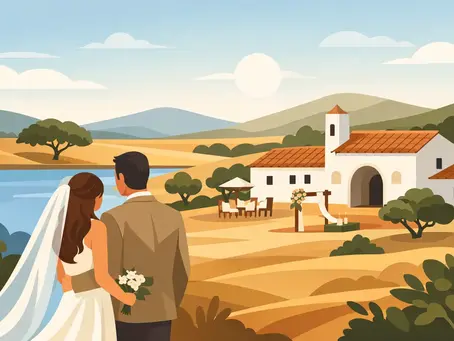 Casamento intimista no Alentejo: vale a pena?