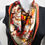 Thumbnail: Silk Bandana, 26" Silk Kerchief Scarf, gifts for women,  "Versailles", Festival