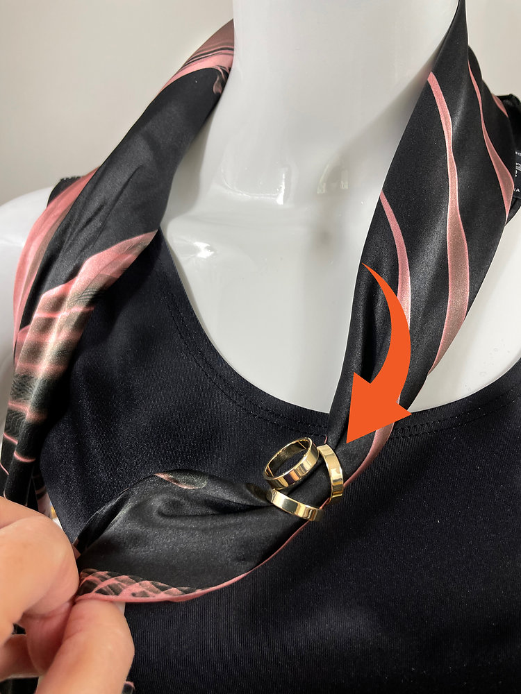 How to use a 3-ring Scarf Ring
