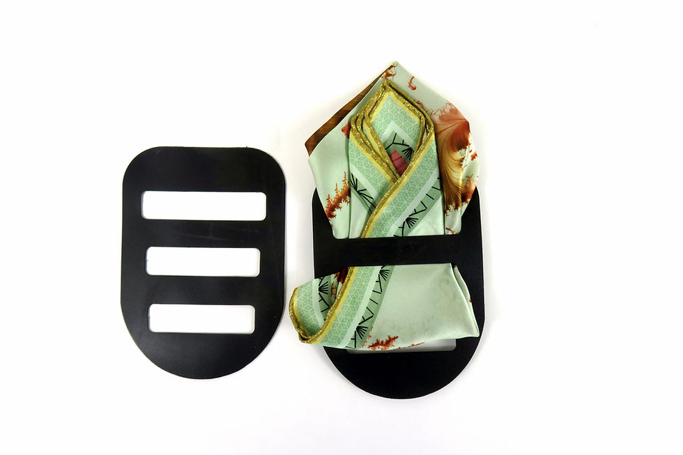 Thumbnail: Silk Pocket Square, "Tidepool", Gift for Man