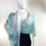 Thumbnail: Large Square Silk Shawl in choice of colors